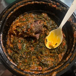 Beef efu One piece of beef