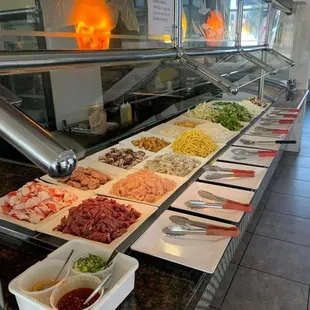 Fresh, made to order hibachi!