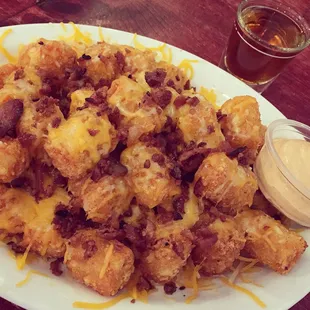 Tots and free shot