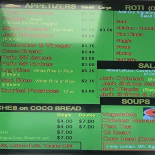Menu 11-9-17