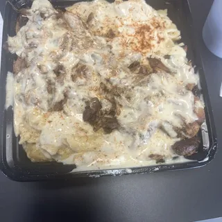 Jerk Chicken Alfredo Pasta