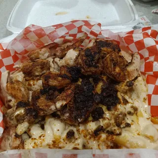 Jerk Shrimp Alfredo Pasta