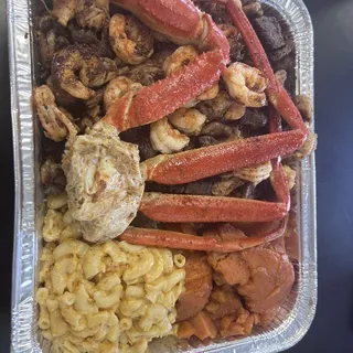 Cajun Chicken and Shrimp Meal