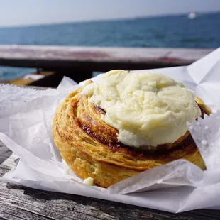 The best cinnamon roll I&apos;ve ever had.