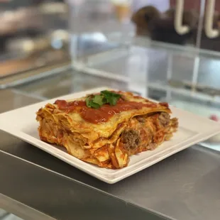 Taste by the Lake homemade lasagna