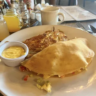 Smoked Salmon Crepe