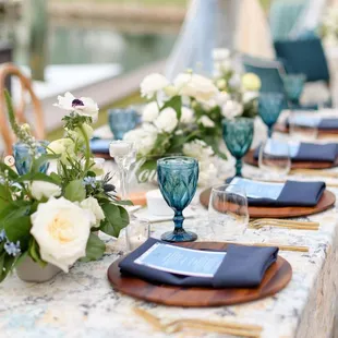 Wedding Tablescape. Photo by Fowler Studios