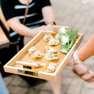 Passed Appetizer. Photo by Dany White