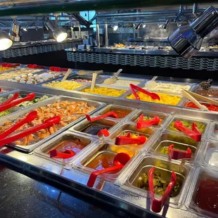 interior, salads