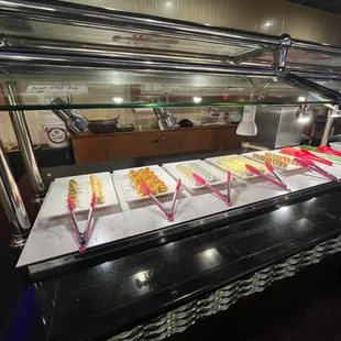 sushi and sashimi, interior