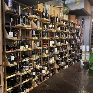 Wines and bourbons for sale