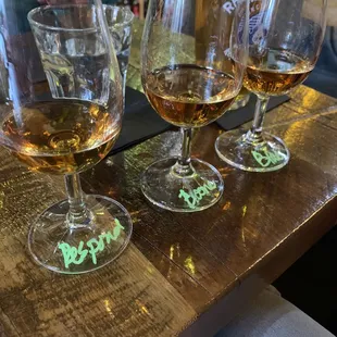 Sara&apos;s Flight, Boone Country, Responder, Bluegrass Toasted Oak.