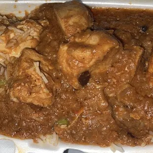 Chicken Curry Plate