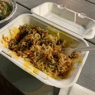 Chicken biryani-$9.99