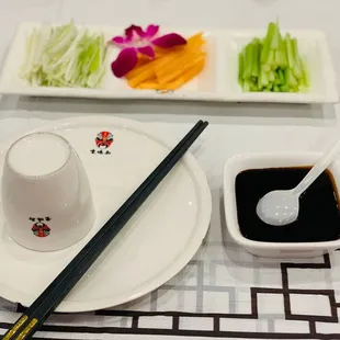 Looking forward to the roasted Beijing duck