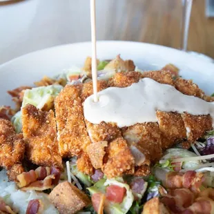 Chicken Parmesan Salad