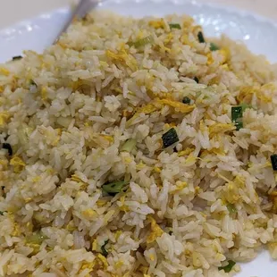 Ground Ginger and Egg Fried Rice