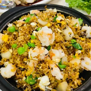 Truffle truffle Fried Rice w/shrimp