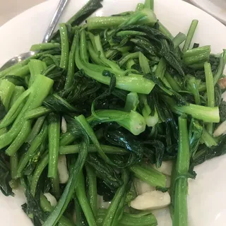 Stir Fried Choy Sum w/ Garlic