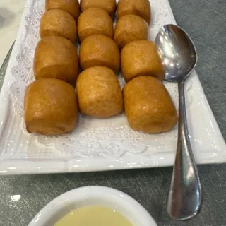 Deep Fried Rolls w/ Condensed Milk