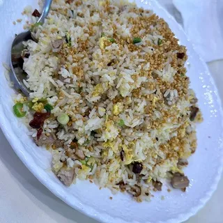 Minced Duck meat Fried Rice