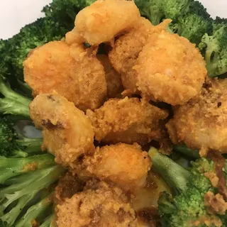 Shrimp Coated w/ Salted Egg Yolk