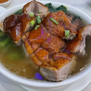 Roasted Duck Noodle Soup