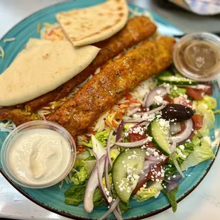 Ground Chicken Kabob