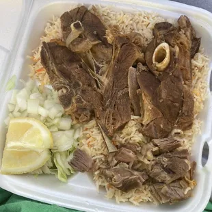 Goat &amp; Bariis Iskukaris