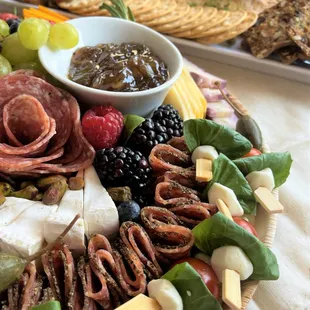 Charcuterie - ask about Gluten-Free and Dairy-Free Charcuterie Cups!
