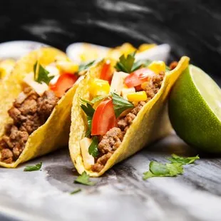 Festive Taco Bar from our International Menu