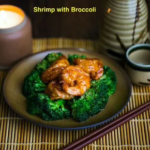 Shrimp with Broccoli