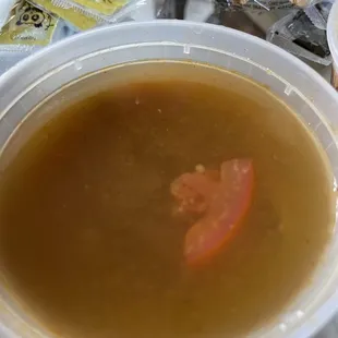 Tom yum soup doesn&apos;t look like it&apos;s yumming