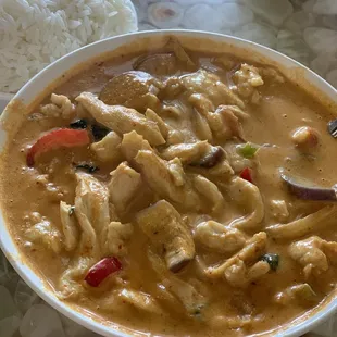 C13. Red Curry Chicken