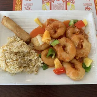 Sweet &amp; Sour Shrimp