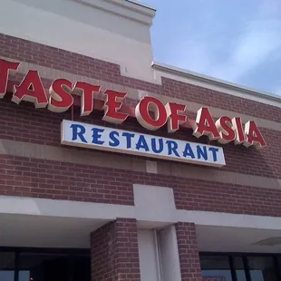 outside
