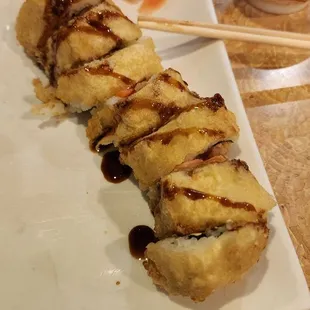 Crispy Philadelphia Roll.