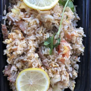 Combo pineapple fried rice