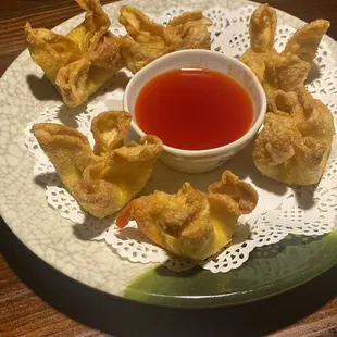 6 Crab Rangoon