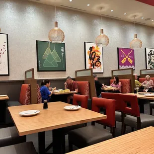 Part of the dining area.