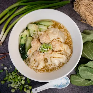 Hong Kong Wonton Noodle Soup
