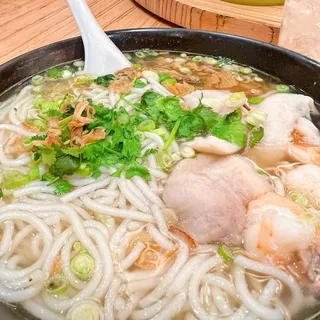 Seafood Rice Noodle Soup