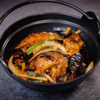 Garlic Basil Eggplant