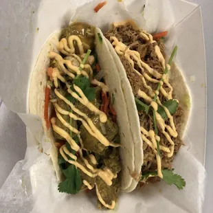 Chicken and Pork Tacos
