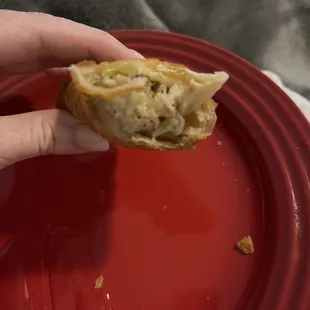 Egg rolls are mushy inside and not like how they used to be for the past years. Really unappetizing.