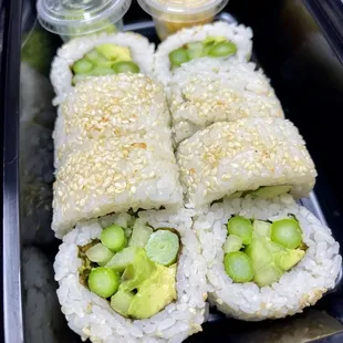 Assorted veggie roll