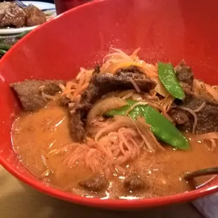 Asian Curry Rice Noodles