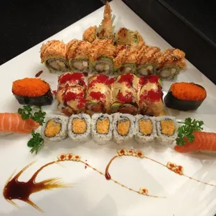 sashimi, food, sushi, sushi and sashimi