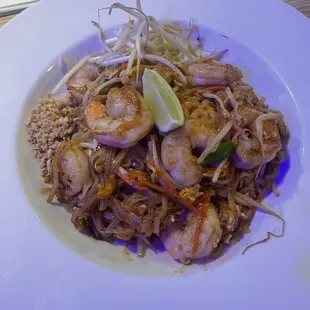 Shrimp lo mein