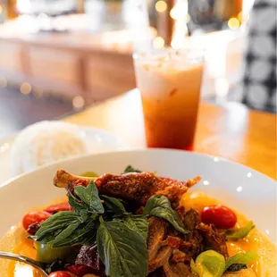 Swan Lake and Thai Iced Tea